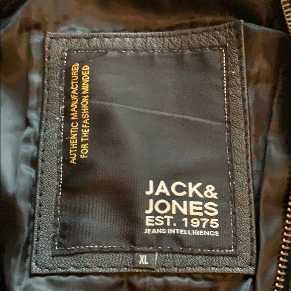 Jack and Jones | Jackets \u0026 Coats | Jack Jones Black Jacket Size Xl |  Poshmark